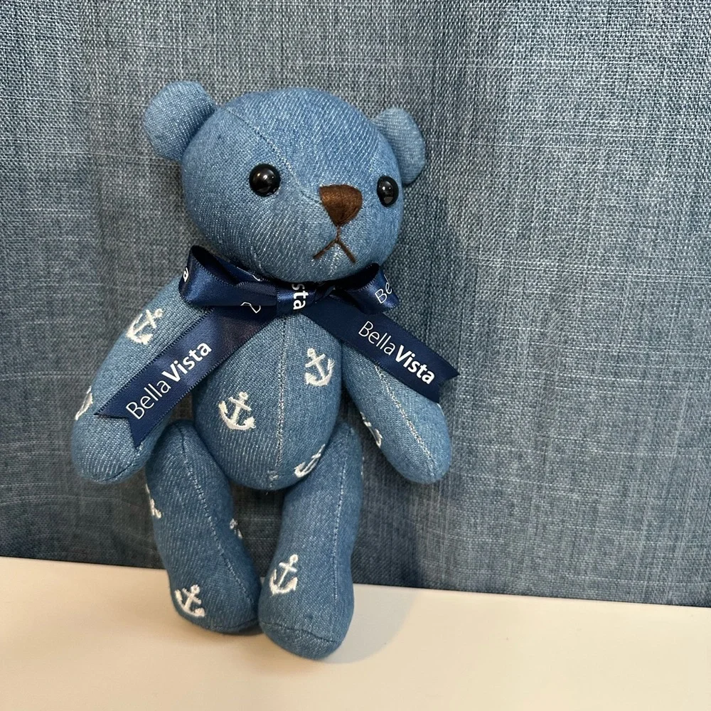 FRANCK MULLER Bella Vista Teddy Bear‎ Doll object Plush Doll Navy blue